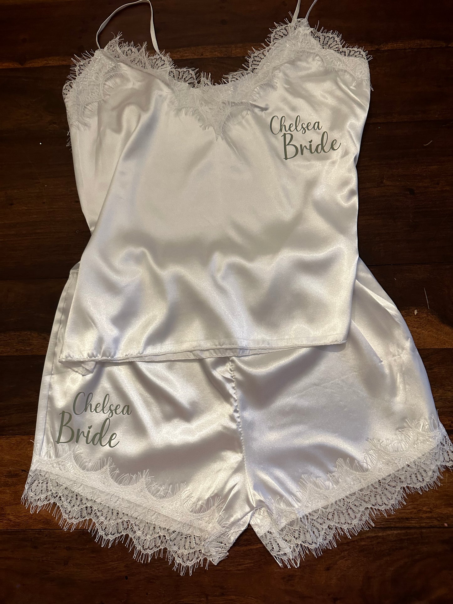 Cami set for Bride