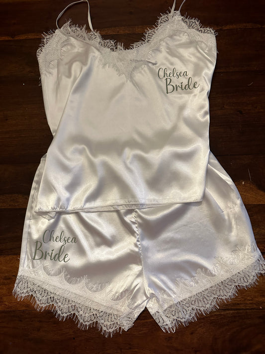 Cami set for Bride