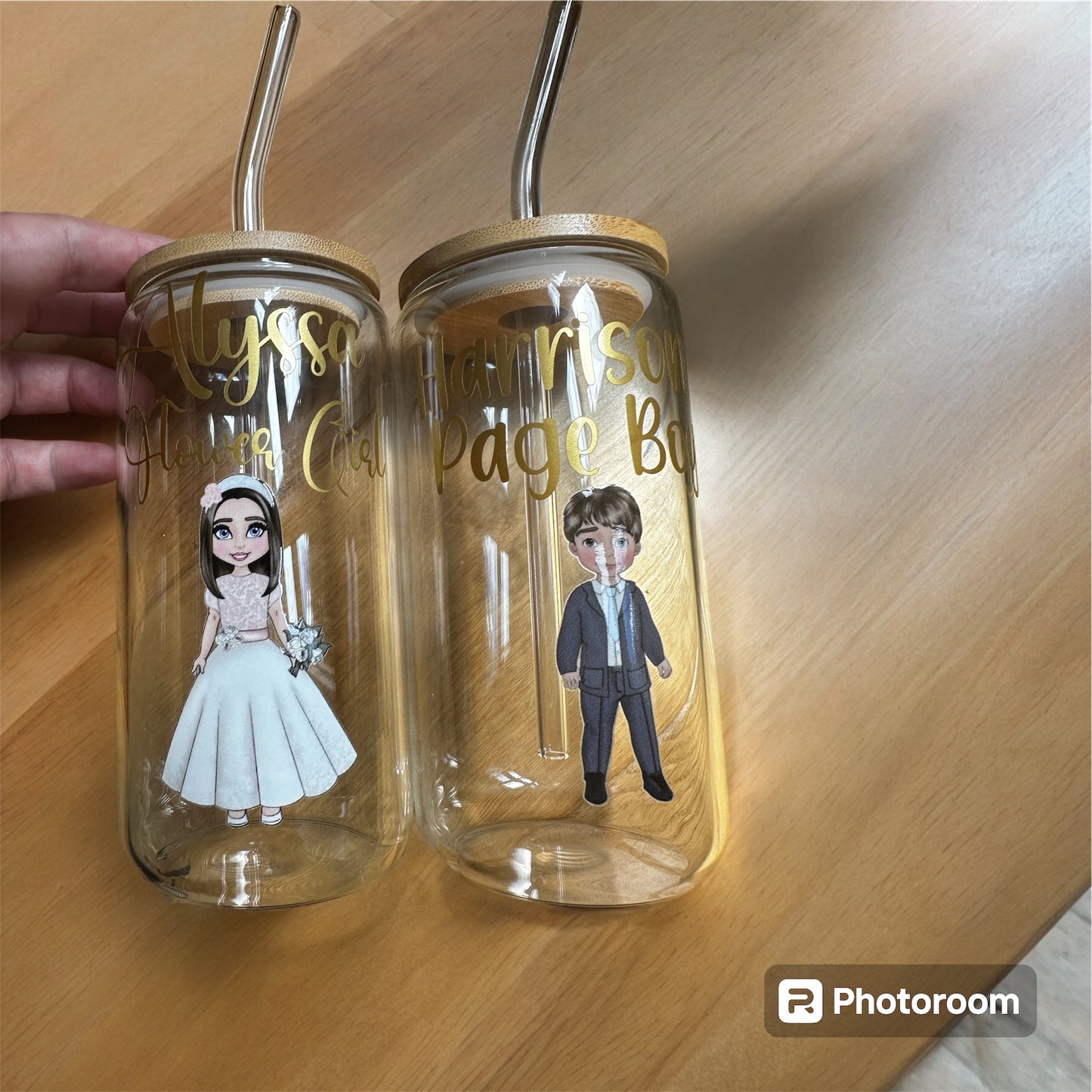 Kids mason jar