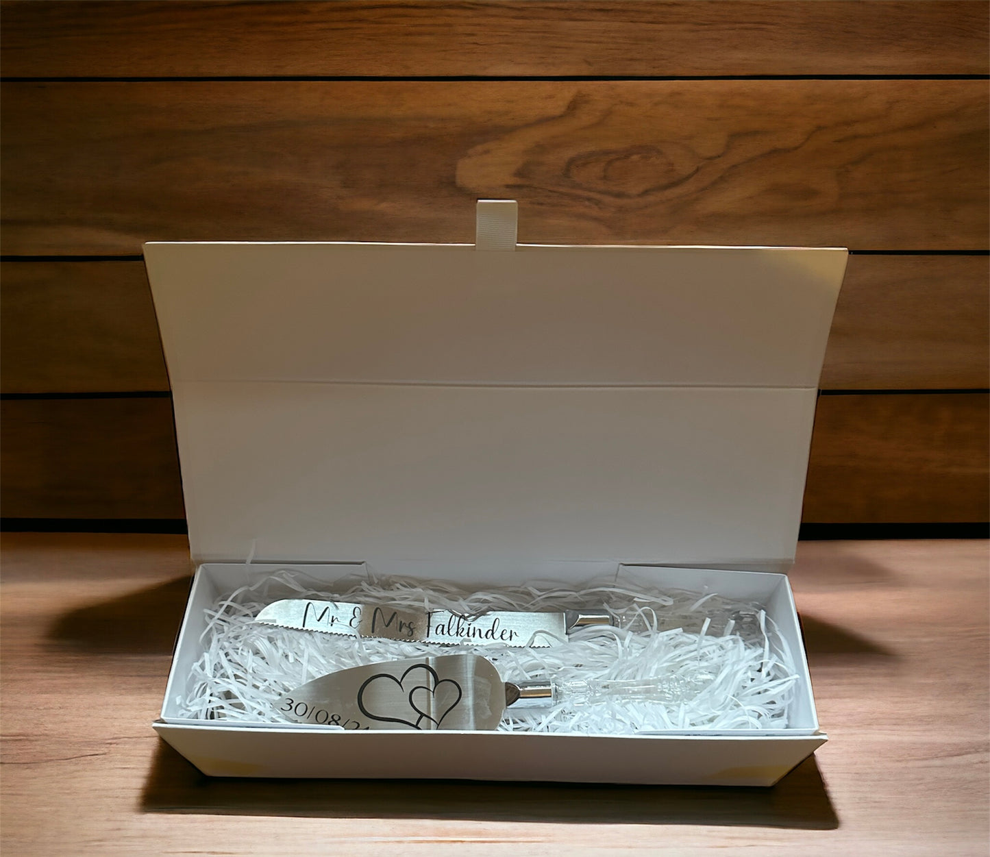 Custom Cake Knife in Display Box