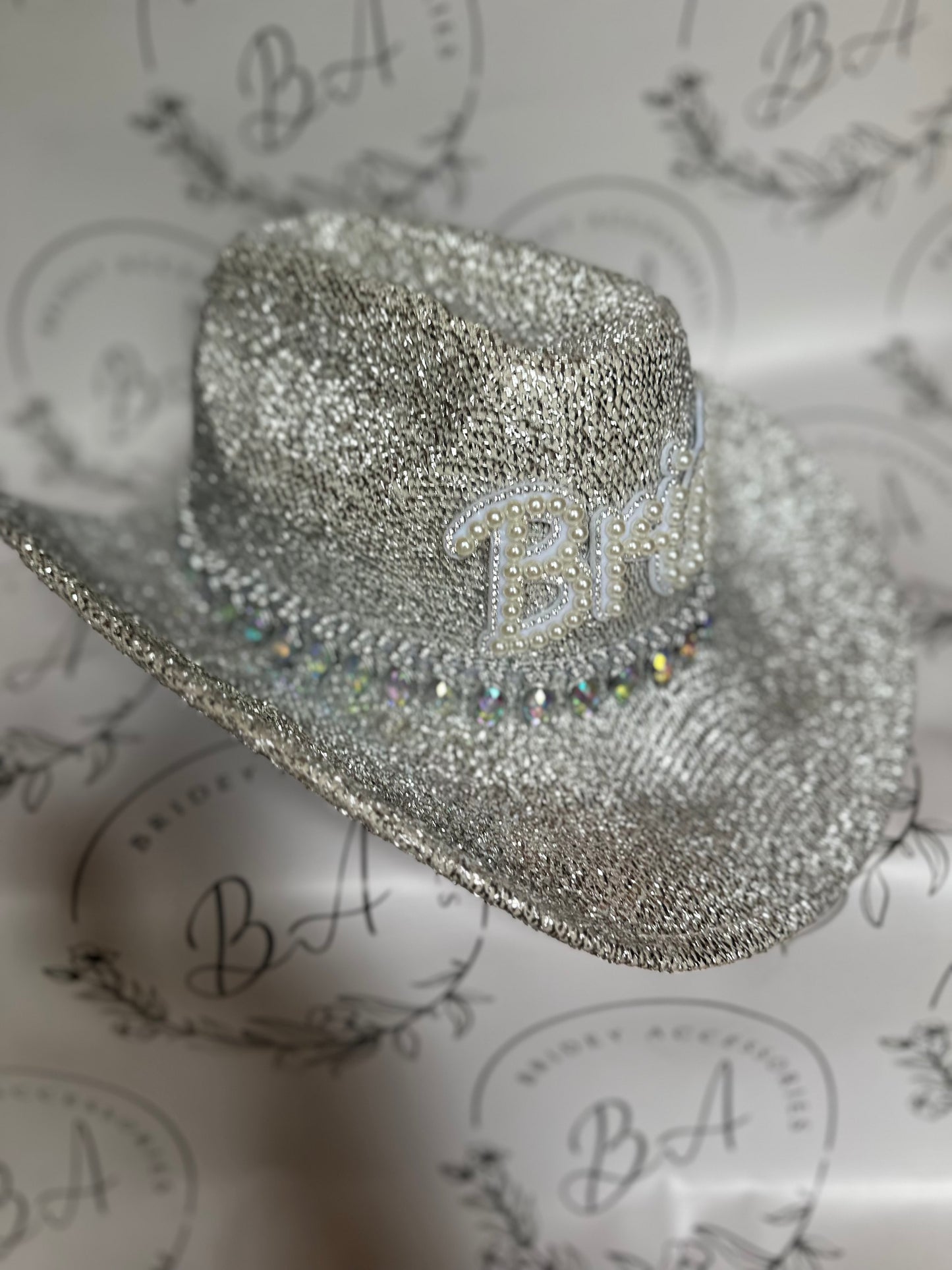 Silver Cowboy Hat Hen Party