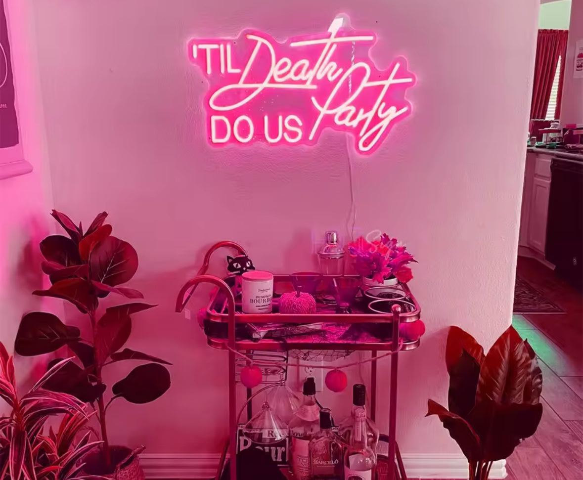 TIL Death do us Party Neon