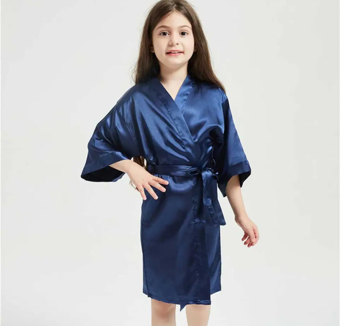 Kids Satin Robe