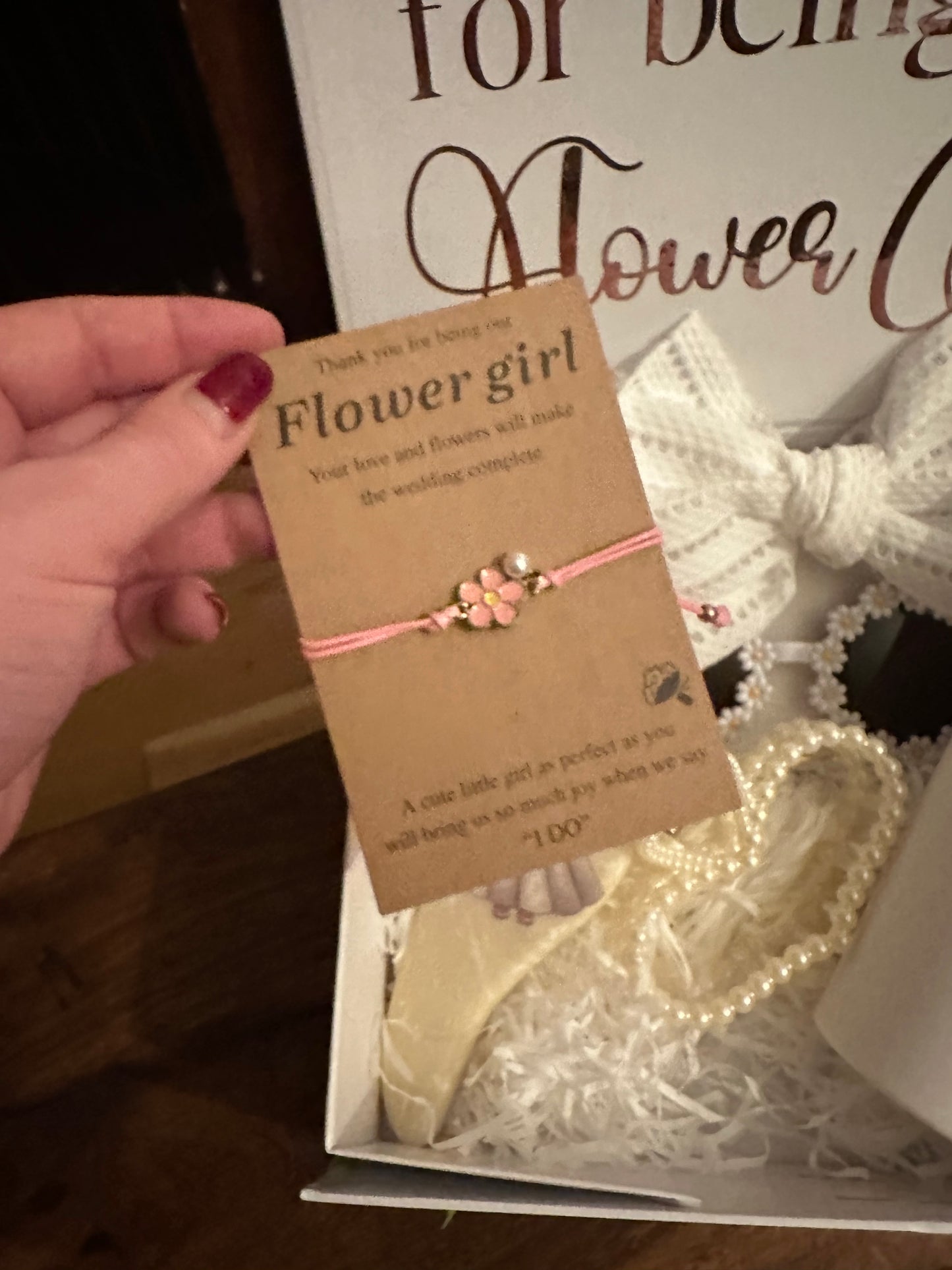 Flower Girl Gift Box