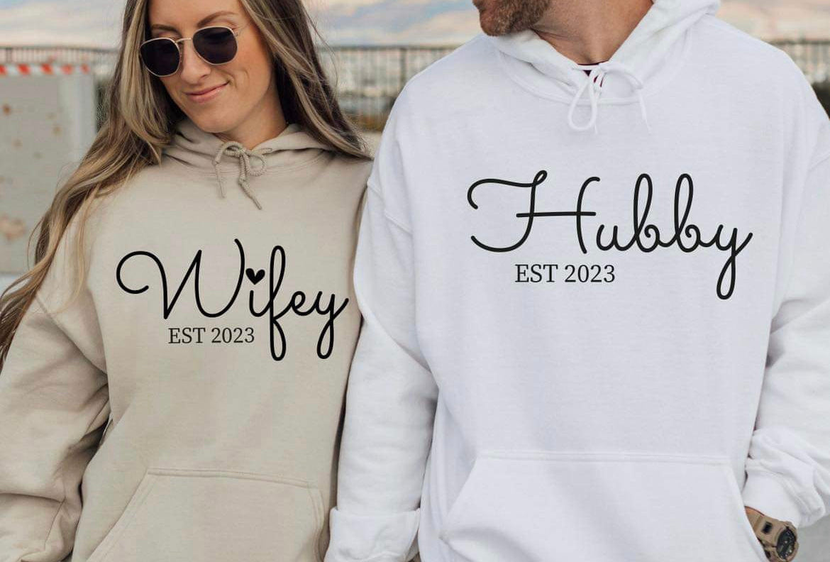 Bride and Groom Hoody