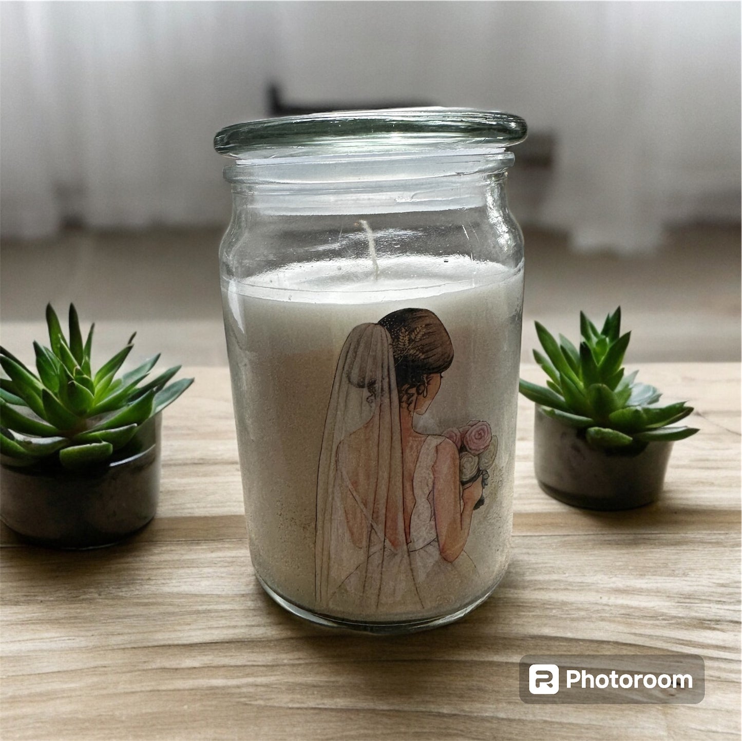 Bride Large Candle