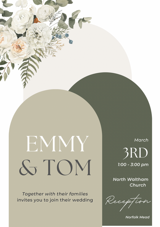 Wedding Invitation-Minimalist-