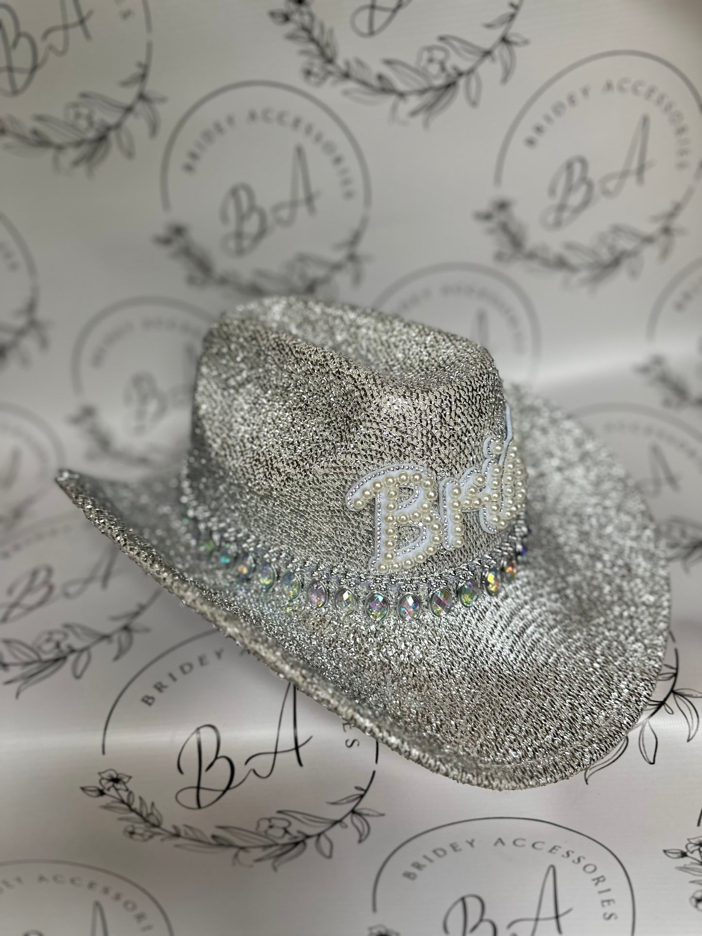 Silver Cowboy Hat Hen Party