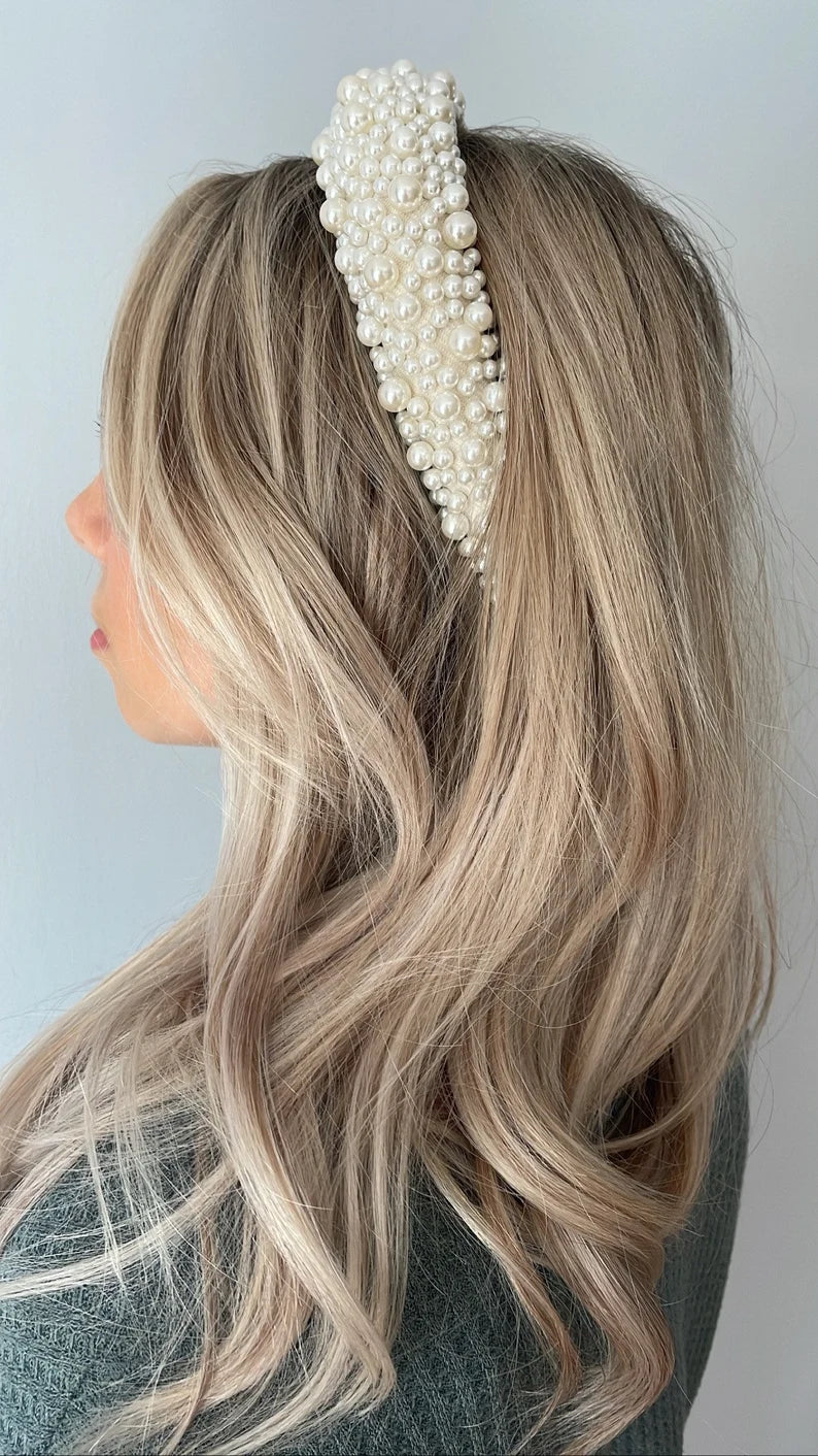 Thick Pearl Headband