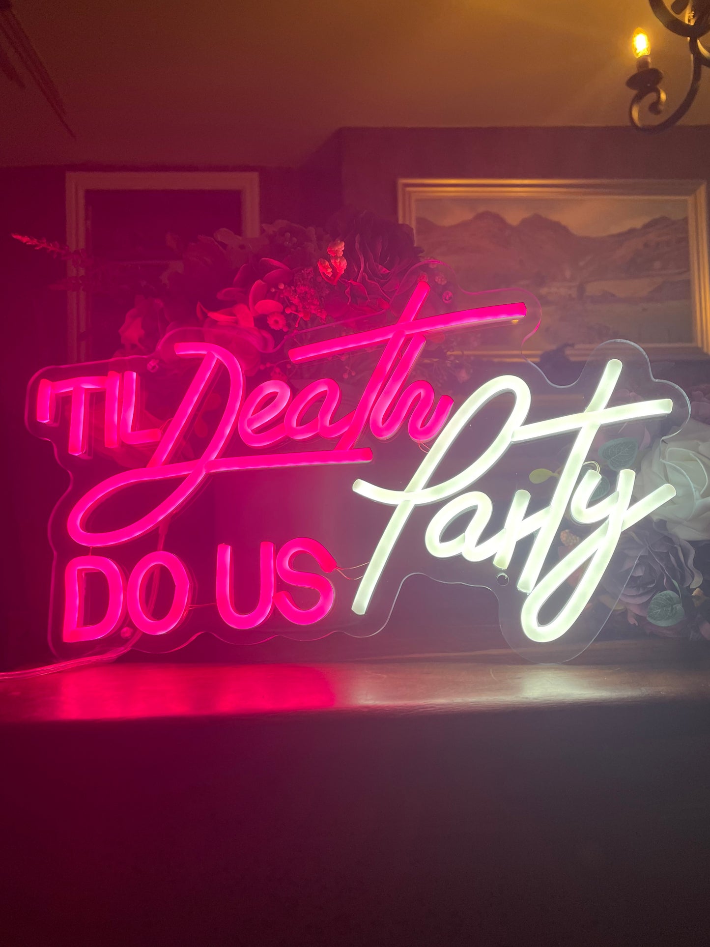 TIL Death do us Party Neon