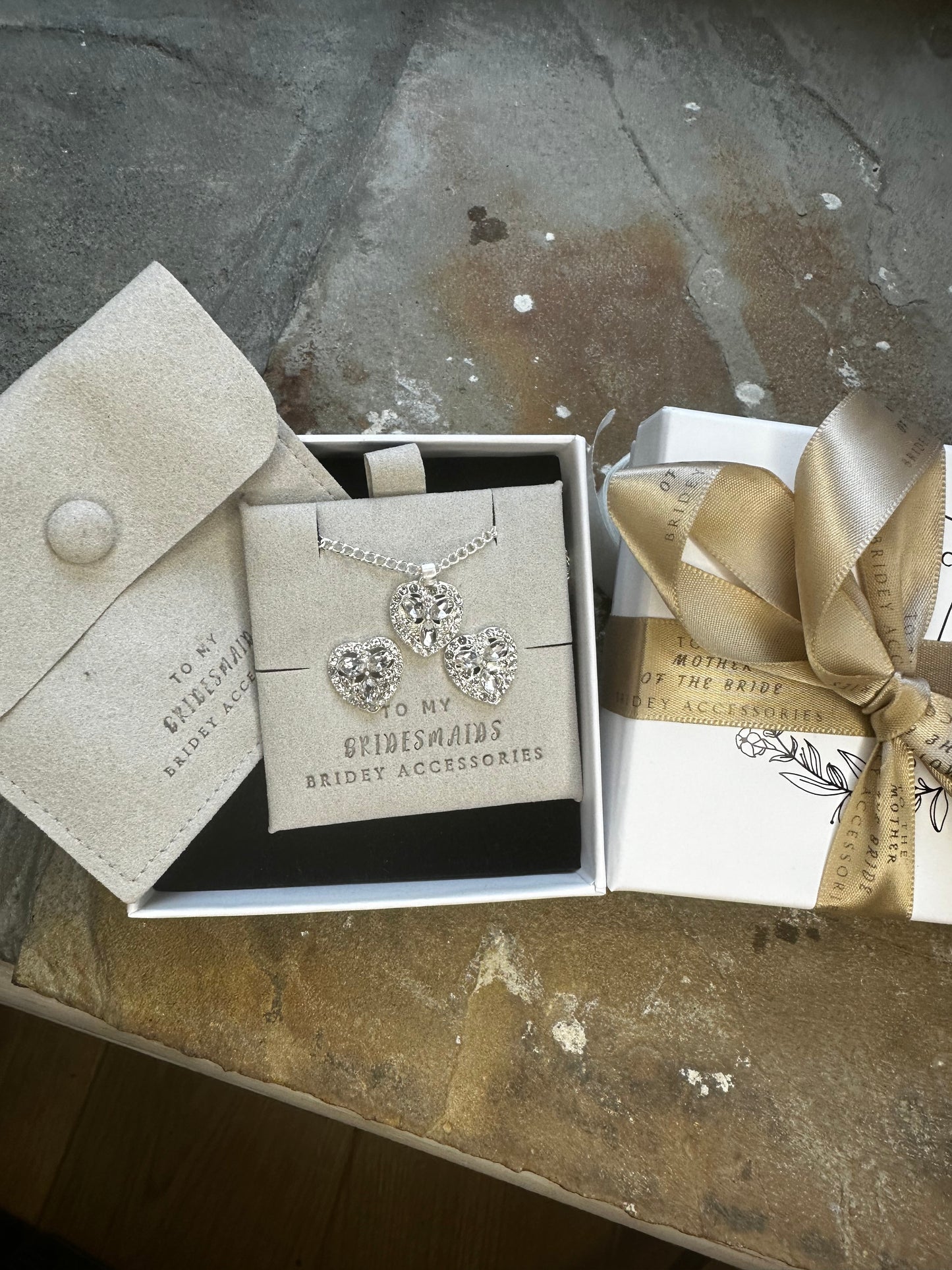 Heart Shaped Jewellery Set