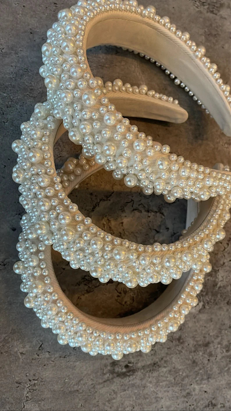 Thick Pearl Headband