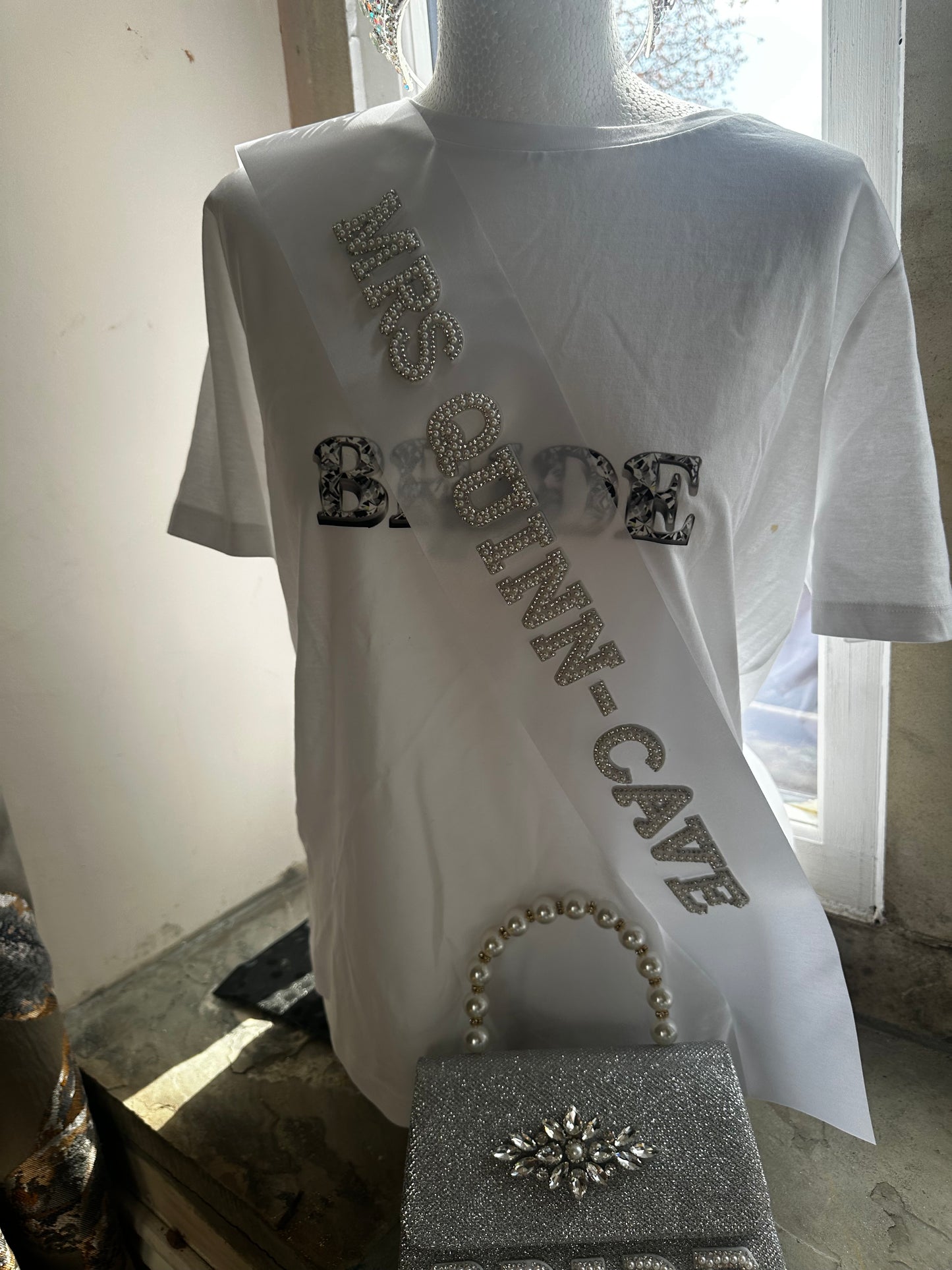 Personalised Hen Party Bridal Sash