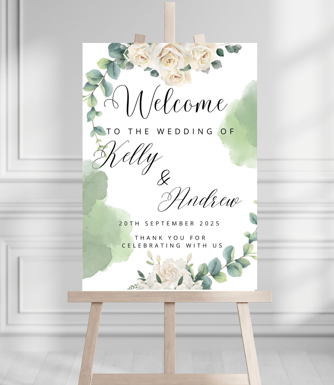 Touch of Green Welcome Sign